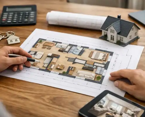 Detailed Floor Plan for Home Sale Results