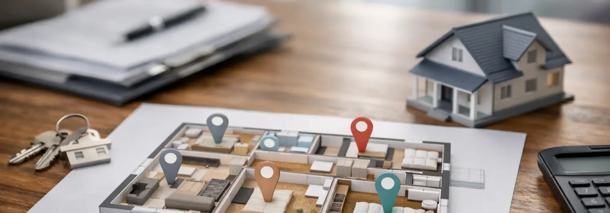 Room Labels Floor Plan Real Estate Value