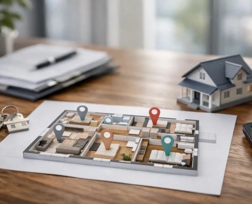 Room Labels Floor Plan Real Estate Value
